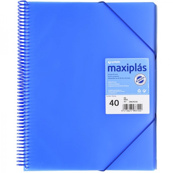 carpeta_plastica_con_gomas_40_fundas_azul